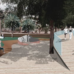 Platz und Strandpromenade, Projekt (2/2)