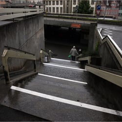 Treppe abwärts