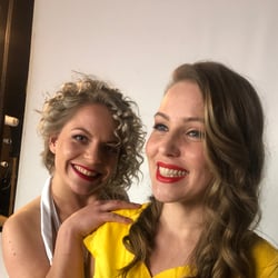 Hinter den Kulissen beim Pin Up Shooting
