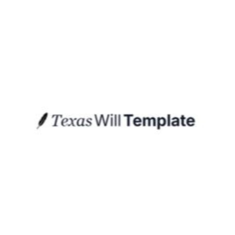 Texas Will Template Texsmplate