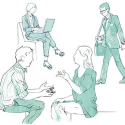 Illu für Coaching-Website