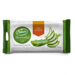 Herbalis wet wipes with Aloe