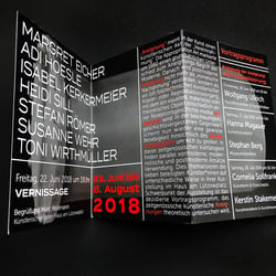 Haus am Lützowplatz, Flyer, Innenseite