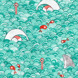 Ausschnitt Muster Illustration