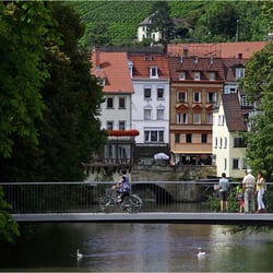 übe rder Brücke