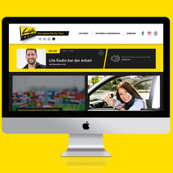 Liferadio Screendesign