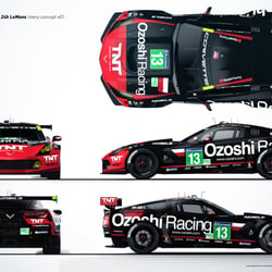 Corvette C7R Livery Overview