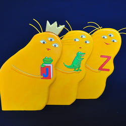 Kinderbibliothek – Lesemonster – Buchstützen