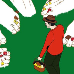 Illustrationsserie Langlebigkeitsrisiko