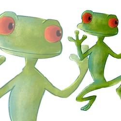 Kleiner Frosch