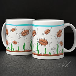 kaffebohne Fische