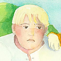 Kinderbuch Illustration (Technik: Aquarell)