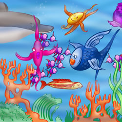 underwater