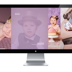 Webdesign + Logo / Babyfotografin