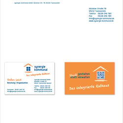 Neues Logo, Visitenkarte und Briefbogen