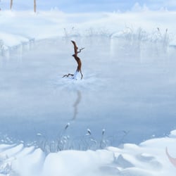 Background Painting  |  Stills aus „Burnout“, 2D Kurzfilm