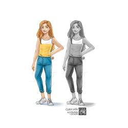 Character Design – Mädchen