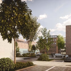 Architekturvisualisierung Fischereihafen Restaurierung