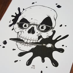 Brush Skull