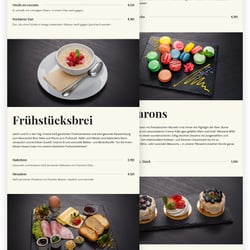 Menü-Seiten