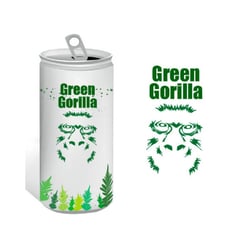 Illustration und Logoentwicklung von Energygetränk