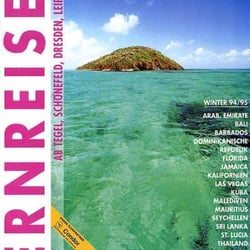 Reisekatalog – Titelseite
