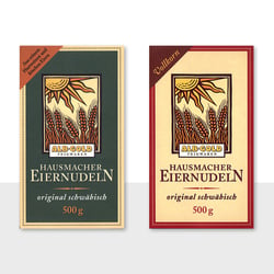 Verpackungskonzept · Albgold Teigwaren