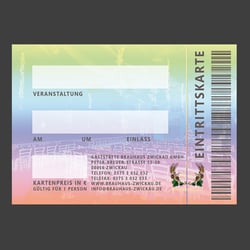 Eintrittskarte