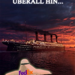 Anzeigenserie FedEx, A4