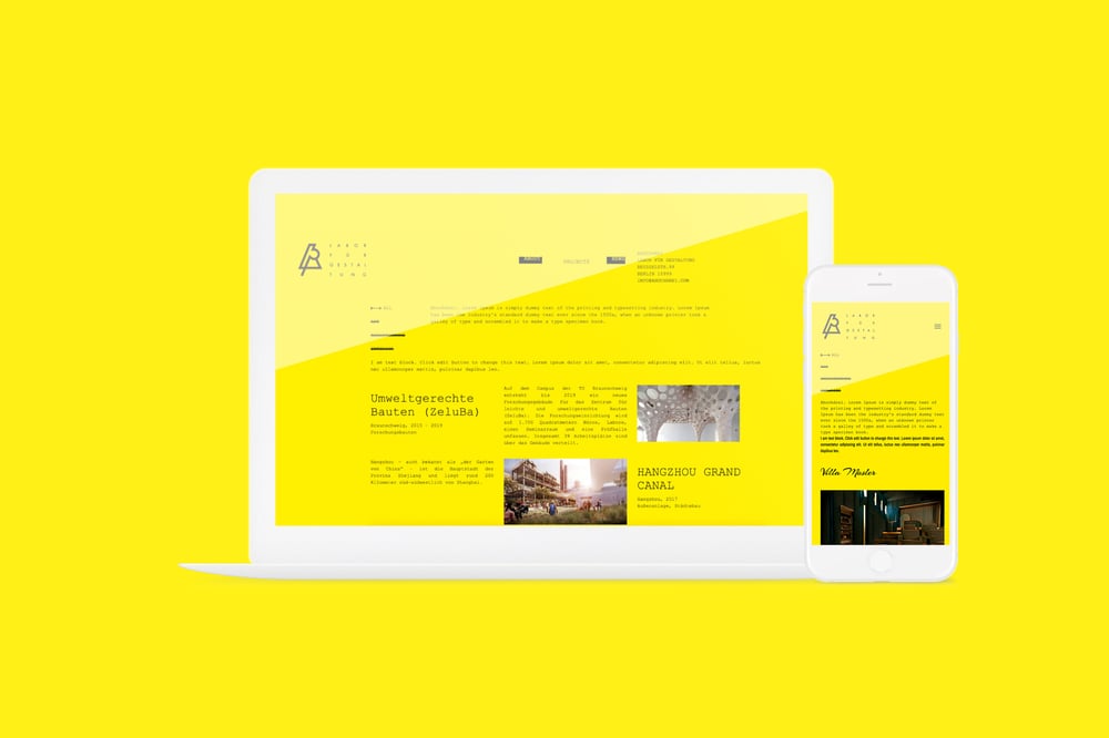 AHOCHDREI Webseite