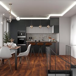 Küche – Wohnzimmer