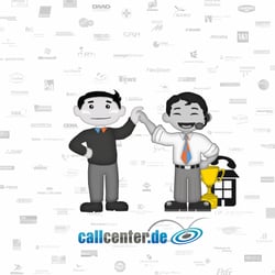 Erklärvideo für den DIenstleister Callcenter.de – hier zu sehen mit seinen Referenzen