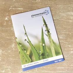 Klima Zimmermann_Imagebroschüre