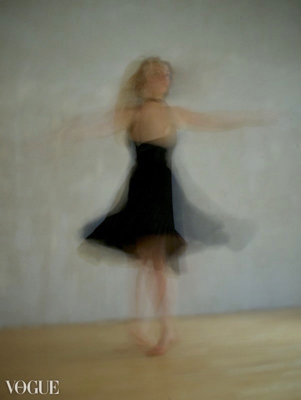 Myra dancing