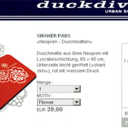 DUCKDIVER-Onlineshop – Warenkorb