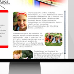 Webdesign – Dr. Loos (Zahnarztpraxis)