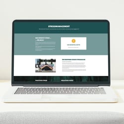 Screendesign – Stressmanagement