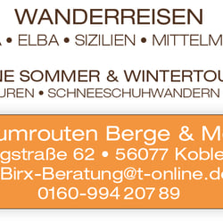 Albrecht Birx, Alpinguide, new Logodesign und Visitenkarten