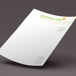 Briefbogen „biofreunde“