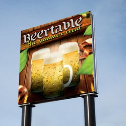 Reklame Aufsteller – Poster