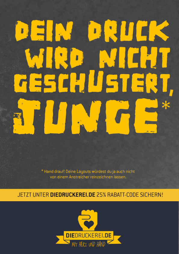 Anzeige Schusterjunge 1