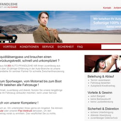 Website Wordpress – MAXX-Auto-Pfandleihe