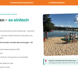 SUP Camp Kahl – Boardverleih