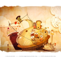 Establishing Shot und Concept Art Studentenfilm „Madam Ori“