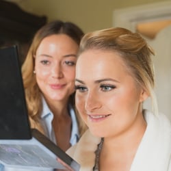 @work – happy bride