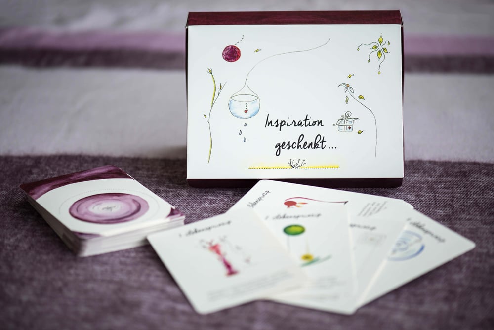 Kartenset „Inspiration geschenkt …“