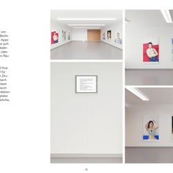 Ausstellungsvisualisierung, Ronja Falkenbach: LIGHT  BY SCREEN“, 2020