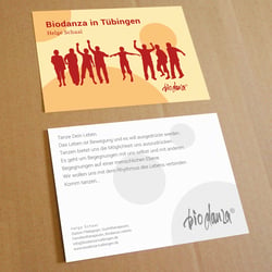 Biodanza Tübingen Flyer