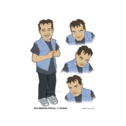 BERLIN / BERLIN / Characterdesign: Hart