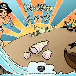 Piratengrillparty